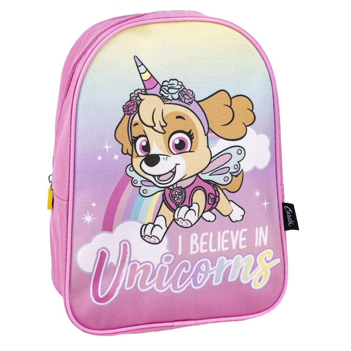 Paw Patrol backpack - I believe in Unicorns