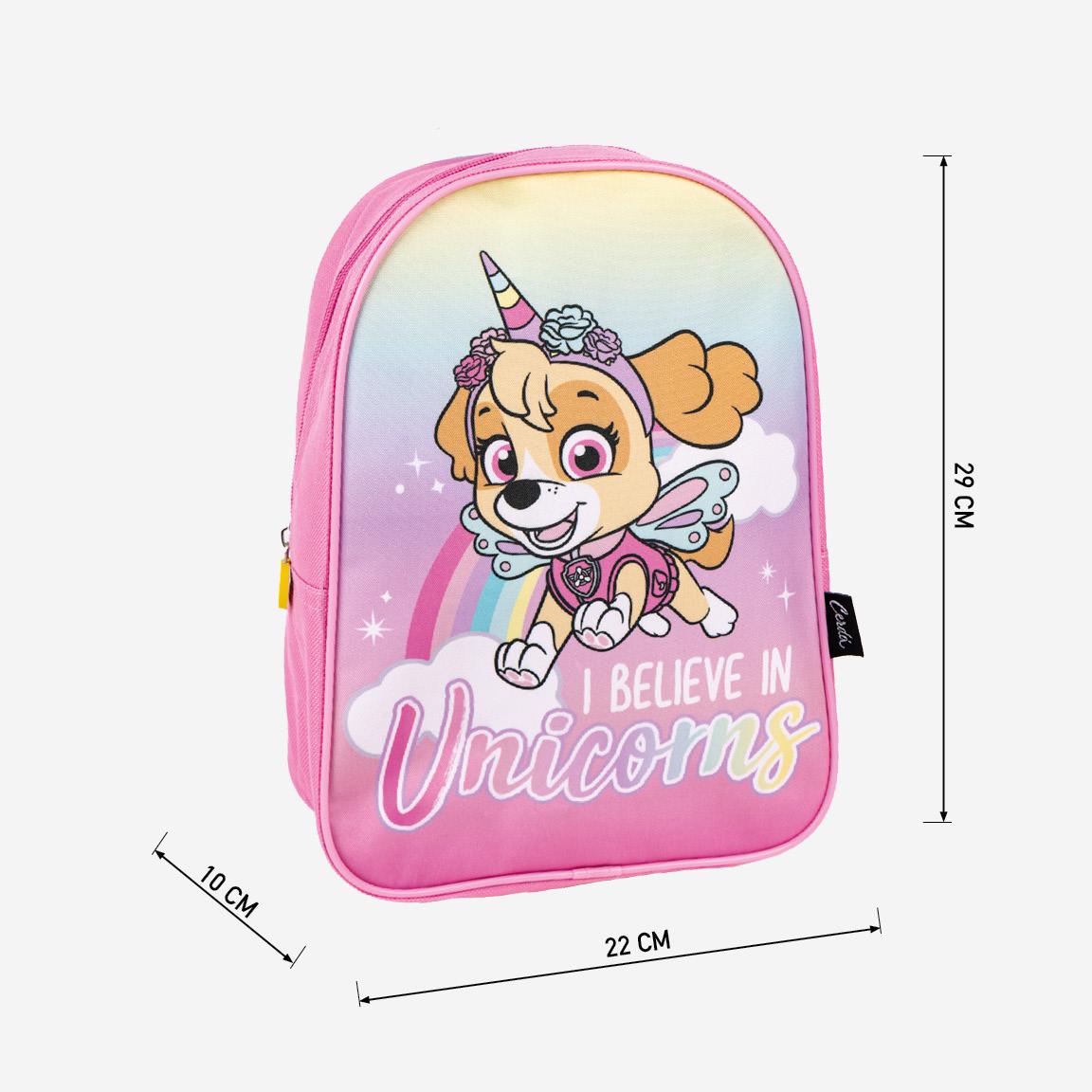 Paw Patrol backpack - I believe in Unicorns